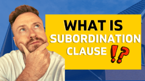 subordination clause