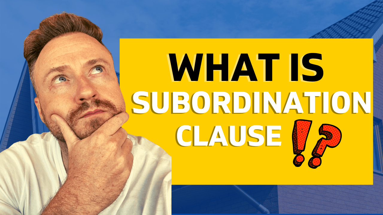 Subordination Clause Real Estate Exam Ninja